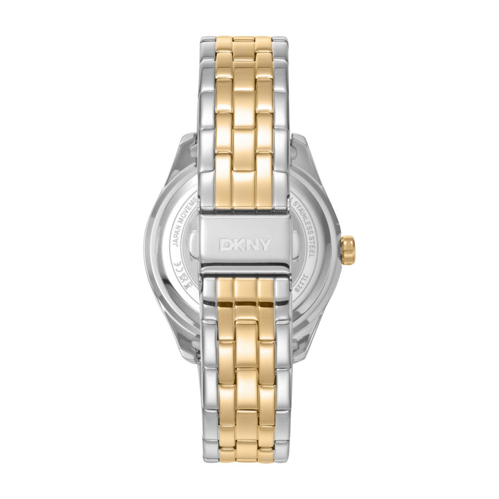 Everyday Multifunction Silver Round Dial Women's Watch - DK1L128M0085