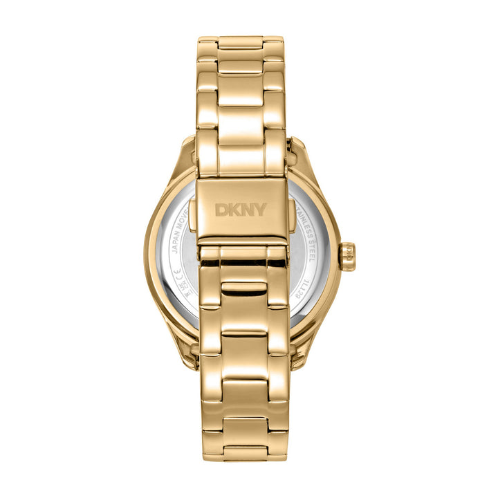 Evening Multifunction Gold Round Dial Women's Watch - DK1L129M0055