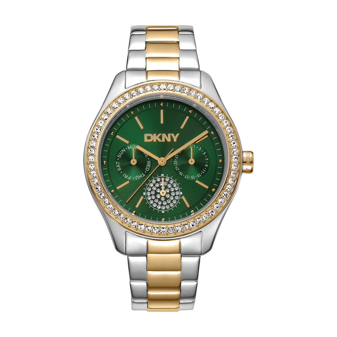 Evening Multifunction Green Round Dial Women's Watch - DK1L129M0085