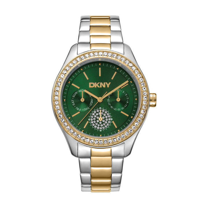 Evening Multifunction Green Round Dial Women's Watch - DK1L129M0085