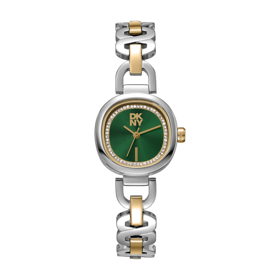Everyday Quartz Green Round Dial Women's Watch - DK1L139M0065