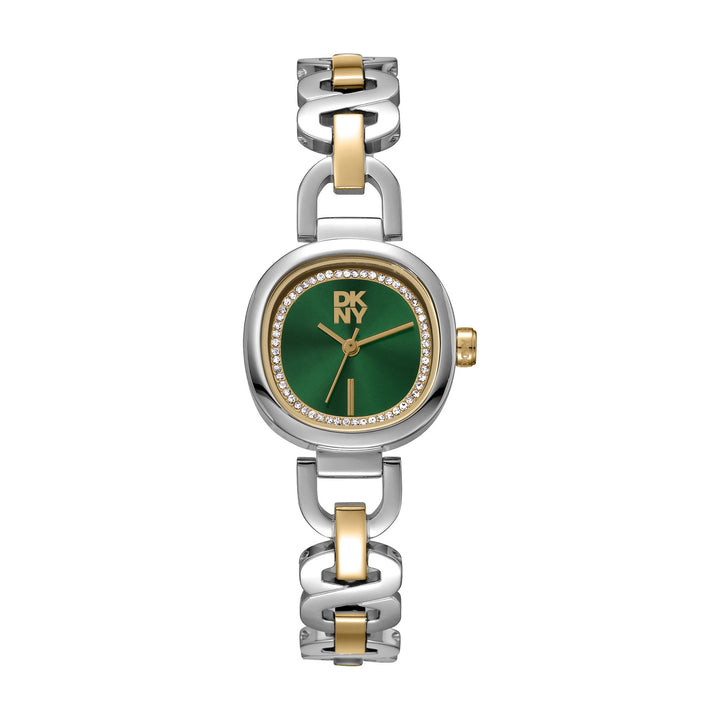 Everyday Quartz Green Round Dial Women's Watch - DK1L139M0065