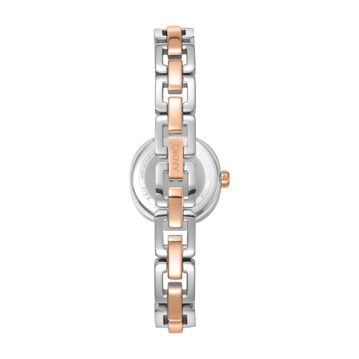 Everyday Quartz Silver Round Dial Women's Watch - DK1L139M0075