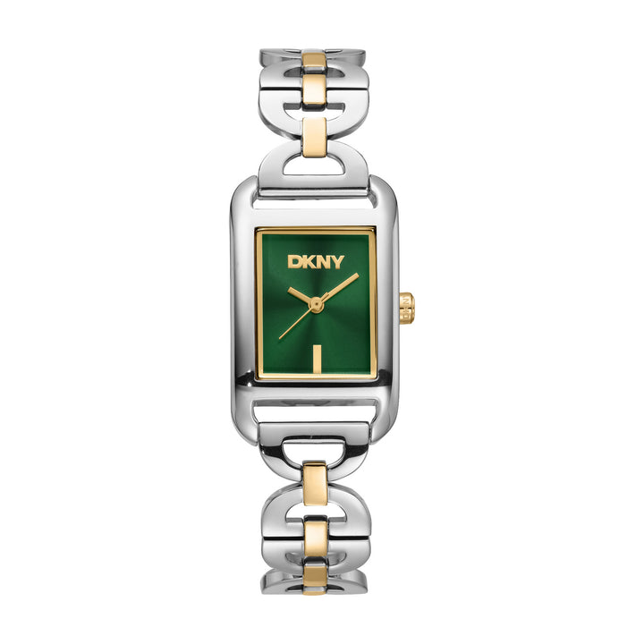 Quartz Green Rectangular Dial Women's Watch - DK1L142M0265