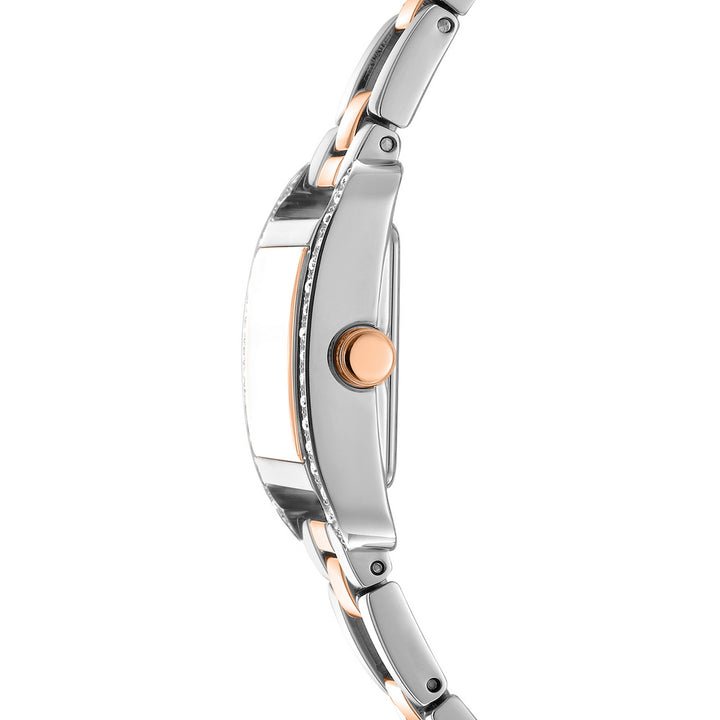 Quartz Silver Square Dial Women's Watch - DK1L143M0075