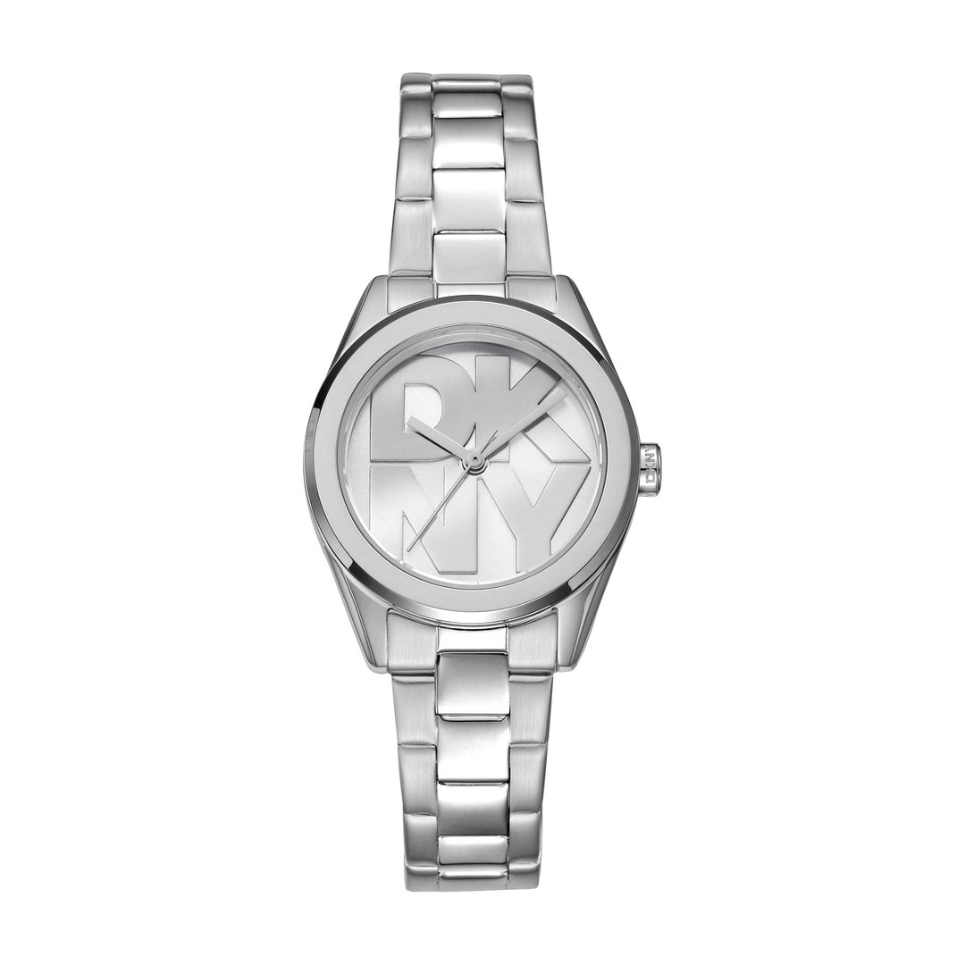 Quartz Silver Round Dial Women's Watch - DK1L145M0035