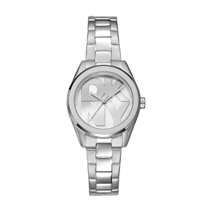 Quartz Silver Round Dial Women's Watch - DK1L145M0035