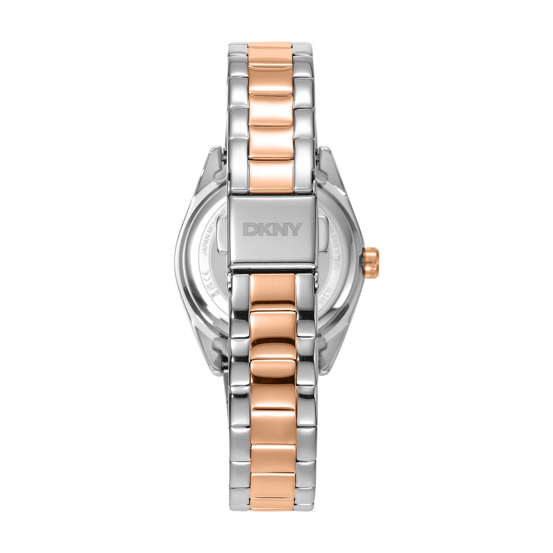 Quartz Silver Round Dial Women's Watch - DK1L145M0105