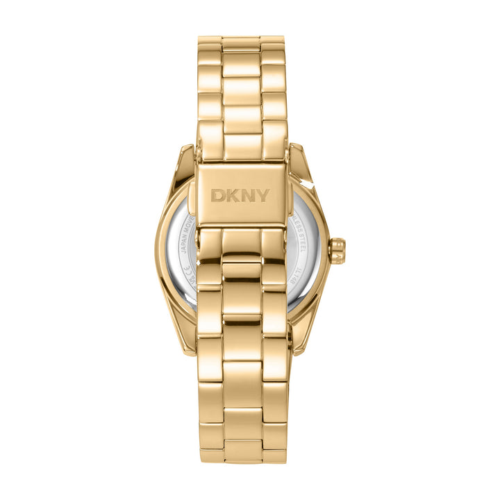 Quartz Gold Round Dial Women's Watch - DK1L148M0025