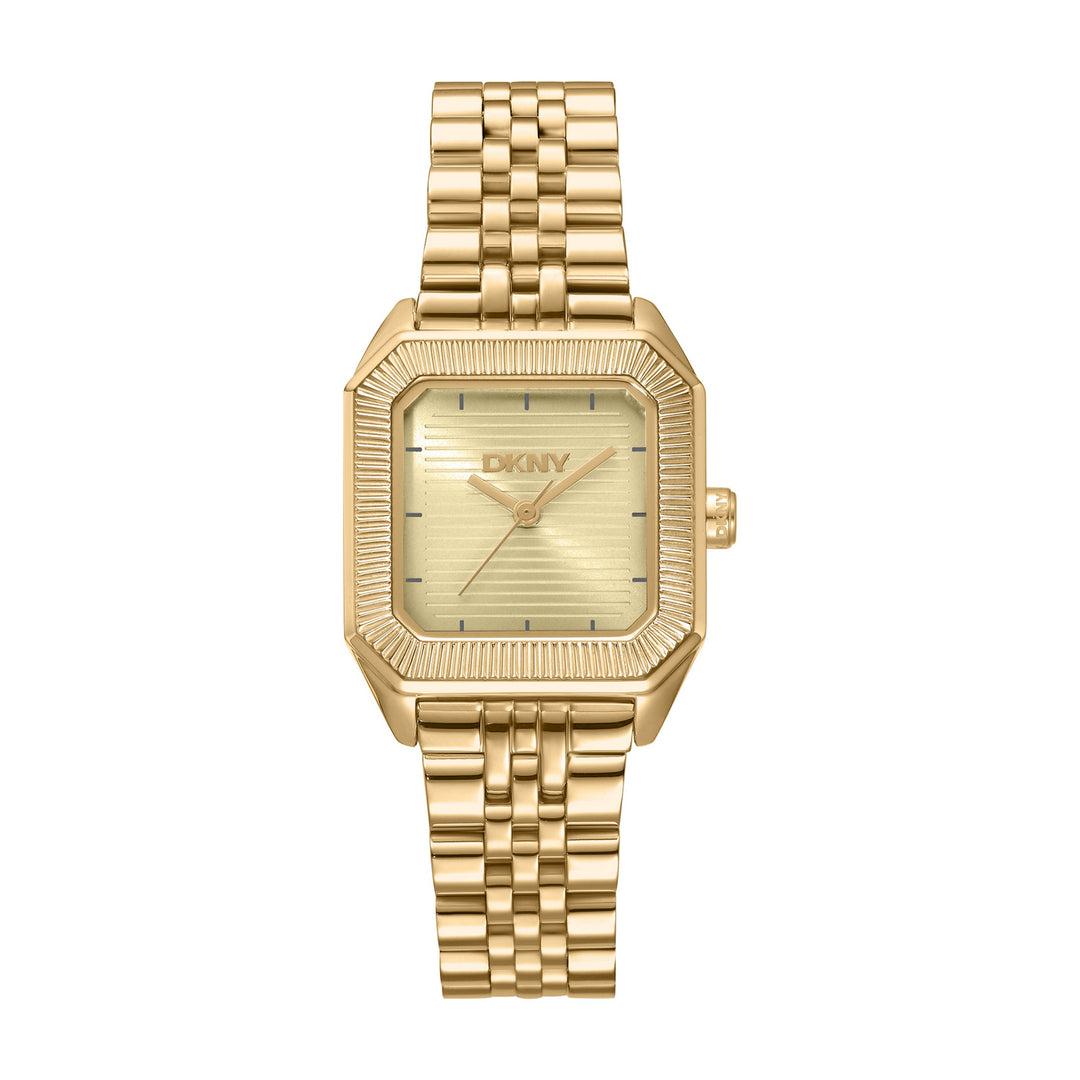 Quartz Gold Square Dial Women's Watch - DK1L154M0065