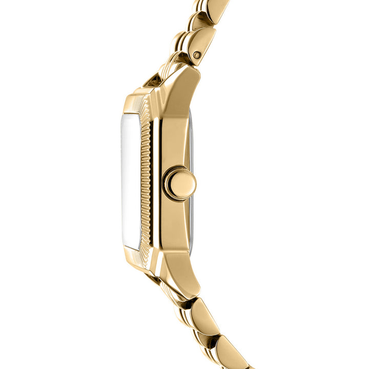 Quartz Gold Square Dial Women's Watch - DK1L154M0065