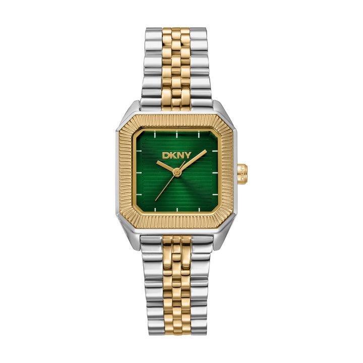 Quartz Green Square Dial Women's Watch - DK1L154M0095