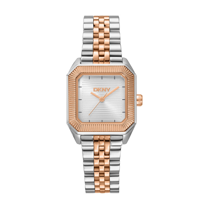 Quartz Silver Square Dial Women's Watch - DK1L154M0105