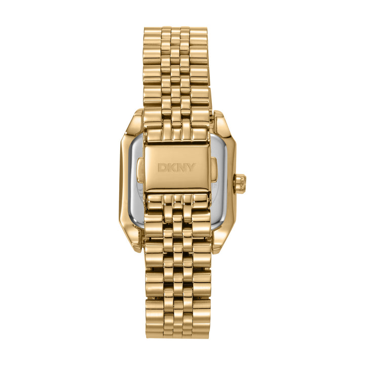 Quartz Gold Square Dial Women's Watch - DK1L154M0235