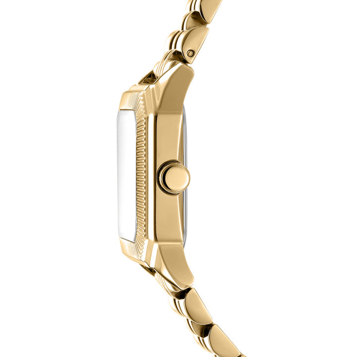 Quartz Gold Square Dial Women's Watch - DK1L154M0235