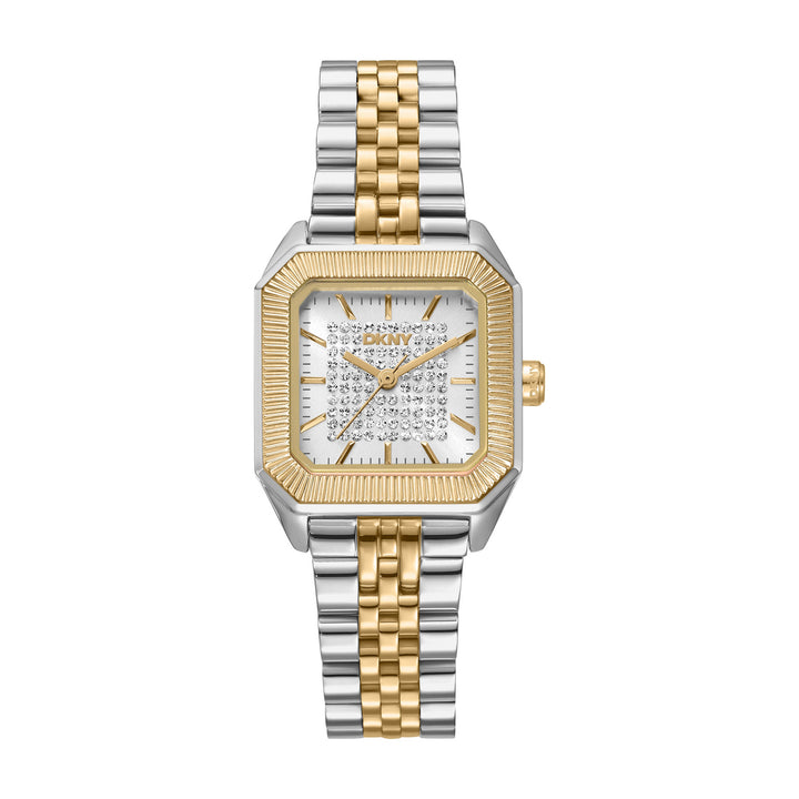 Quartz Silver Square Dial Women's Watch - DK1L154M0255