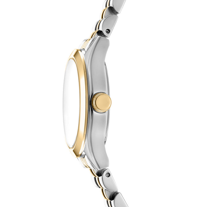Quartz Silver Round Dial Women's Watch - DK1L156M0085