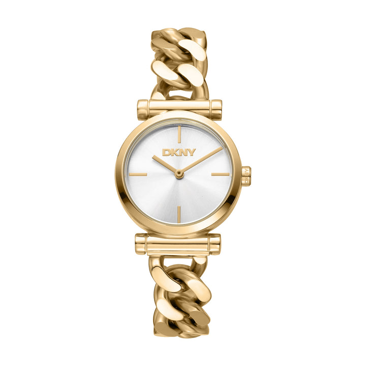 Quartz Silver Round Dial Women's Watch - DK1L159M0065