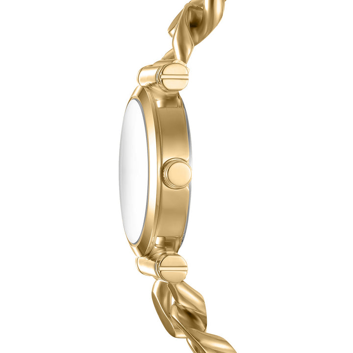 Quartz Silver Round Dial Women's Watch - DK1L159M0065
