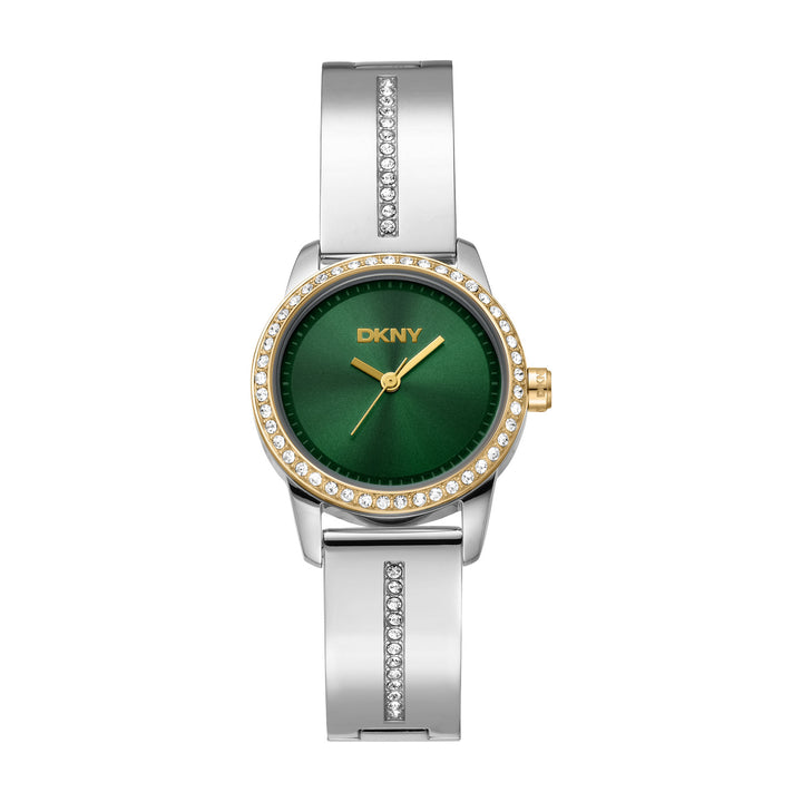 Quartz Green Round Dial Women's Watch - DK1L160M0065