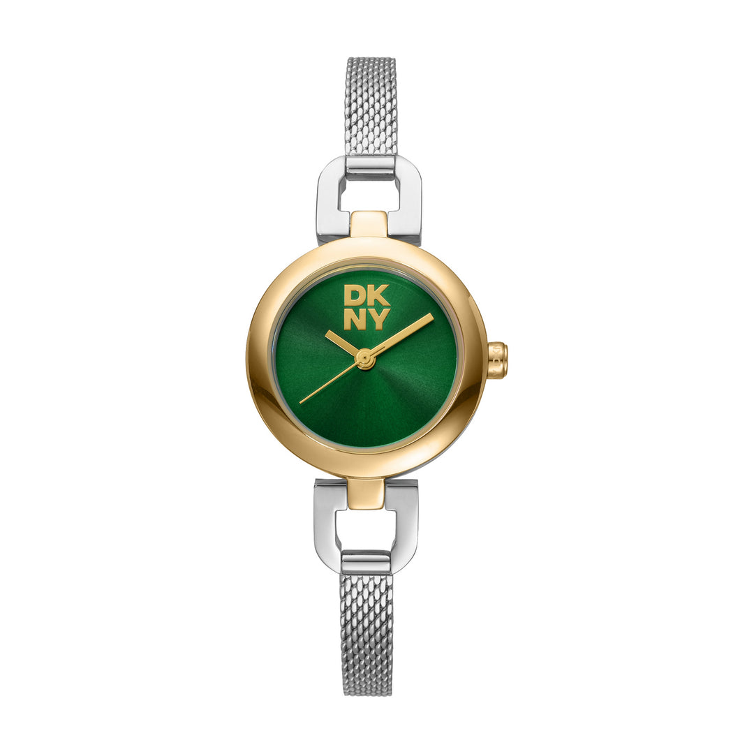 Quartz Green Round Dial Women's Watch - DK1L161M0265