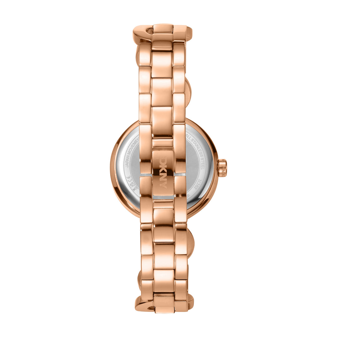 Quartz Silver Round Dial Women's Watch - DK1L162M0055
