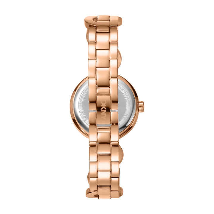 Quartz Silver Round Dial Women's Watch - DK1L162M0055