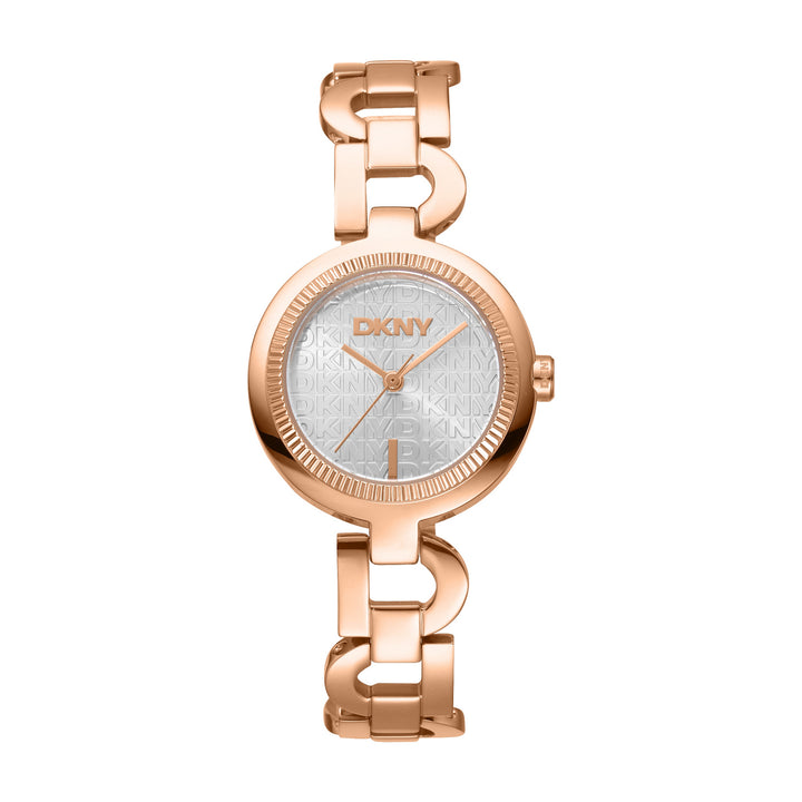 Quartz Silver Round Dial Women's Watch - DK1L162M0055