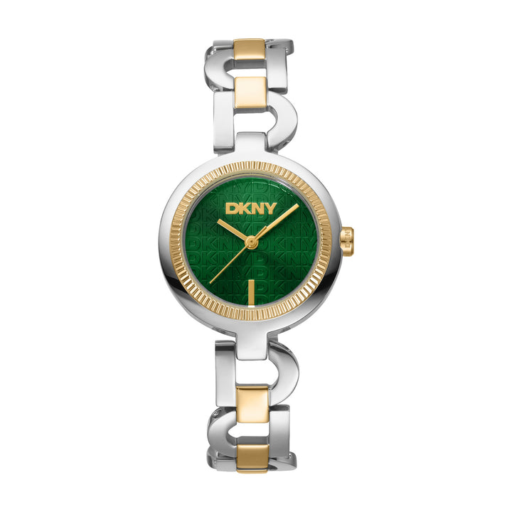 Quartz Green Round Dial Women's Watch - DK1L162M0075