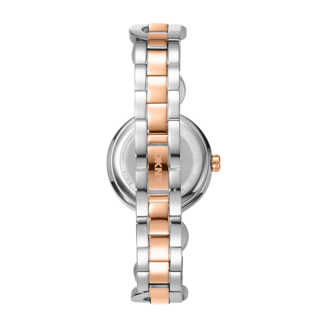 Quartz Silver Round Dial Women's Watch - DK1L162M0085
