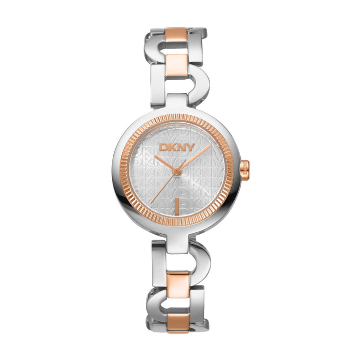 Quartz Silver Round Dial Women's Watch - DK1L162M0085