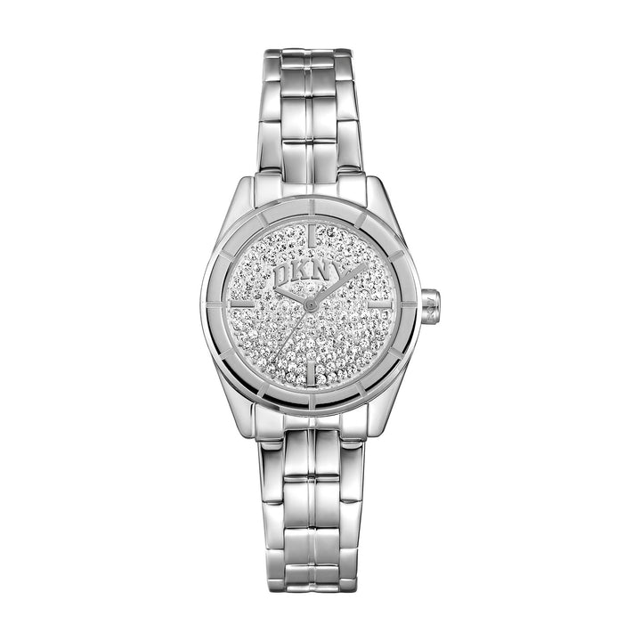 Quartz Silver Round Dial Women's Watch - DK1L169M0215