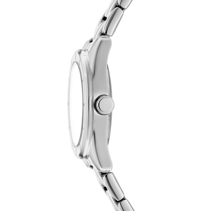 Quartz Silver Round Dial Women's Watch - DK1L169M0215
