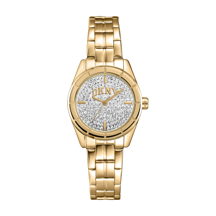 Quartz Silver Round Dial Women's Watch - DK1L169M0225