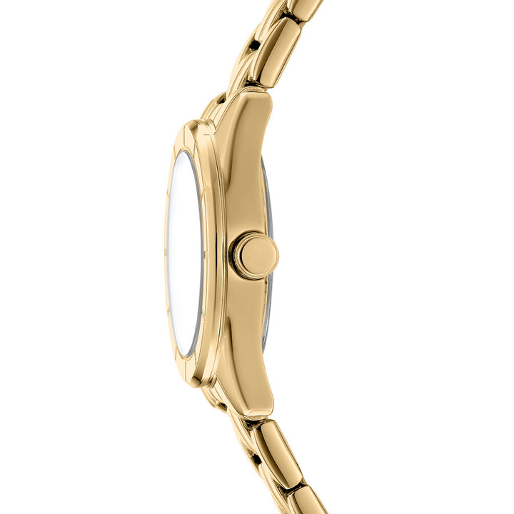 Quartz Silver Round Dial Women's Watch - DK1L169M0225