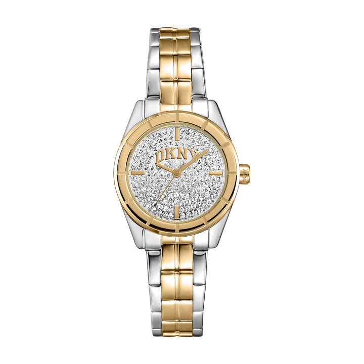 Quartz Silver Round Dial Women's Watch - DK1L169M0245