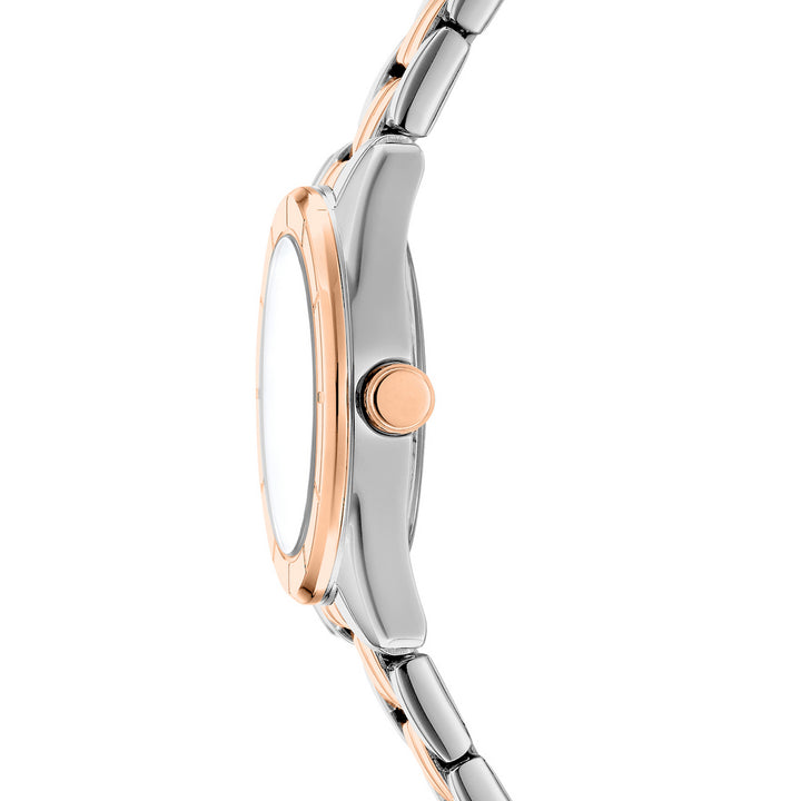 Quartz Silver Round Dial Women's Watch - DK1L169M0255