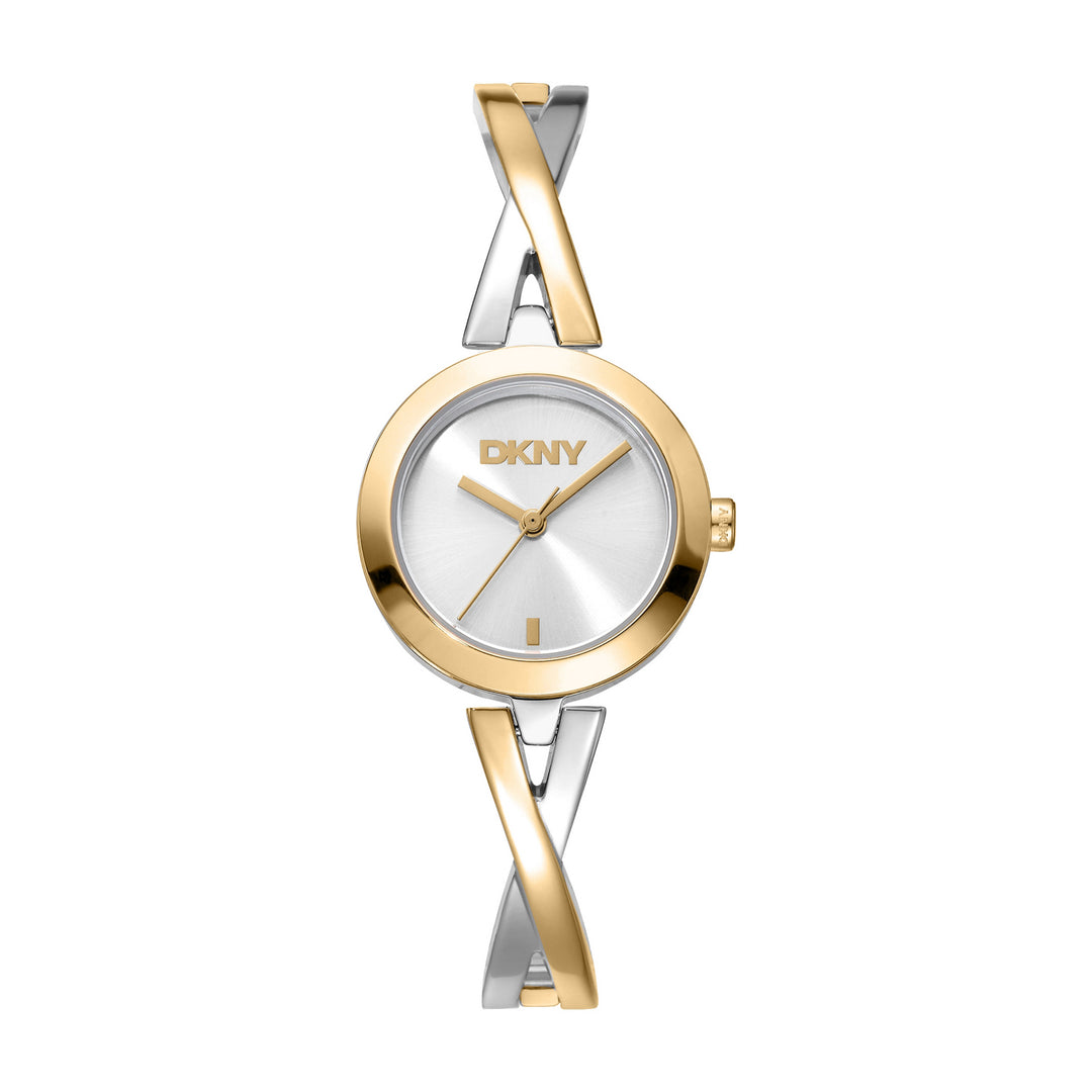 Quartz Silver Round Dial Women's Watch - DK1L170M0025