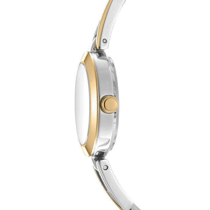 Quartz Silver Round Dial Women's Watch - DK1L170M0025