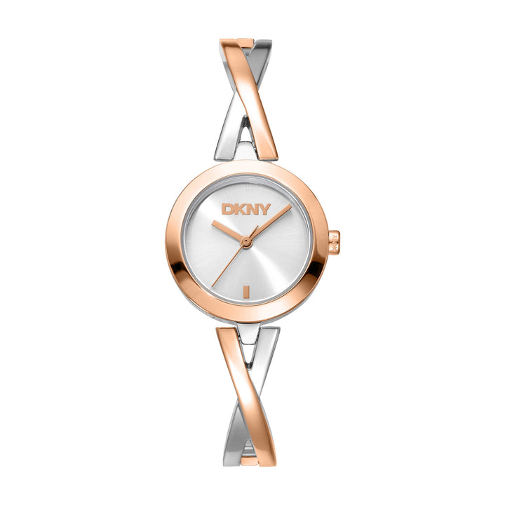 Quartz Silver Round Dial Women's Watch - DK1L170M0035