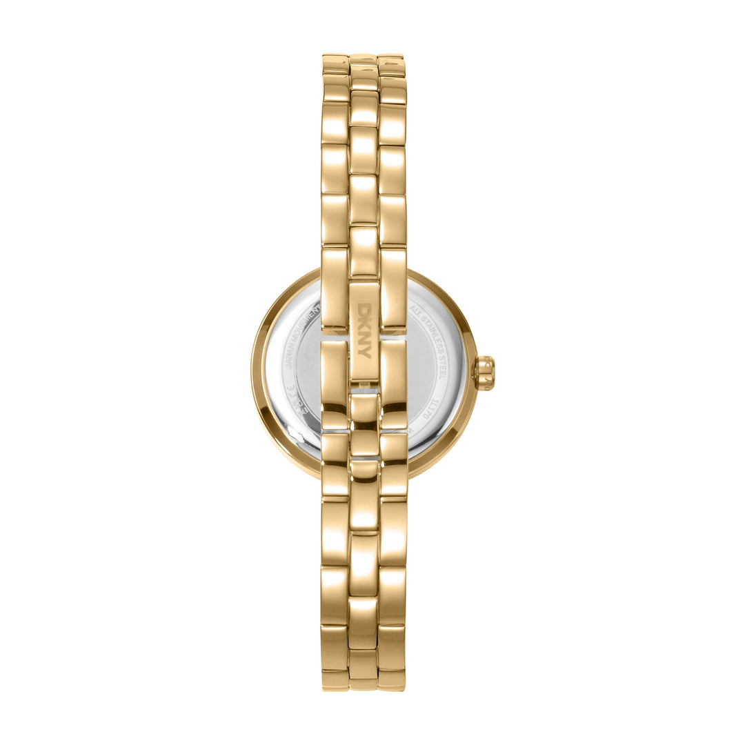 Quartz Gold Round Dial Women's Watch - DK1L170M0225