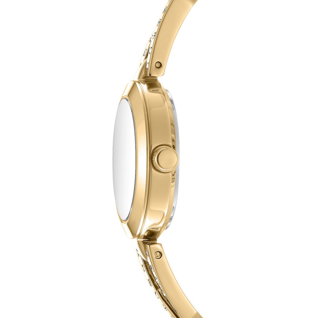 Quartz Gold Round Dial Women's Watch - DK1L170M0225