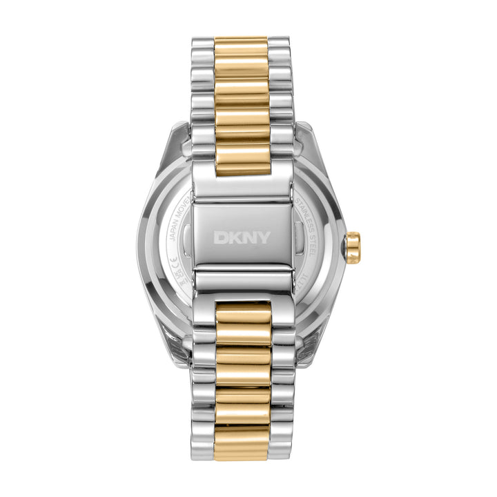 Multifunction Silver Round Dial Women's Watch - DK1L171M0085