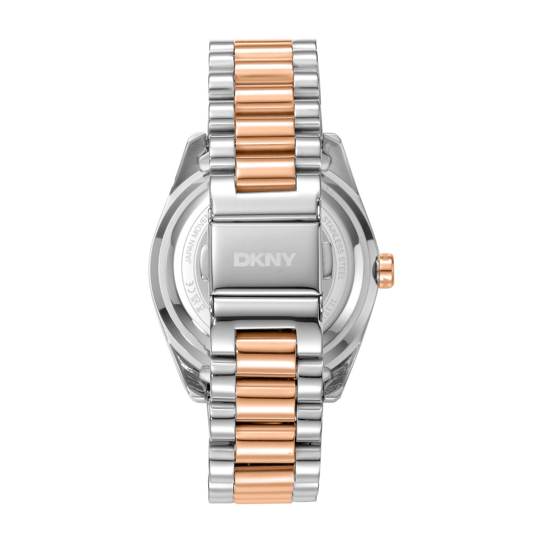 Multifunction Silver Round Dial Women's Watch - DK1L171M0105