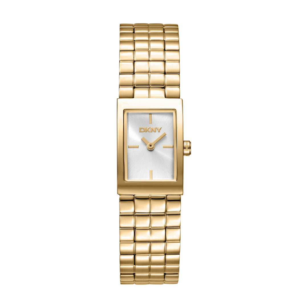 Quartz Silver Rectangular Dial Women's Watch - DK1L172M0035