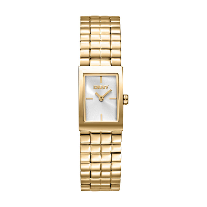 Quartz Silver Rectangular Dial Women's Watch - DK1L172M0035