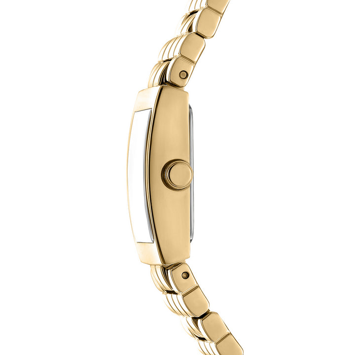 Quartz Silver Rectangular Dial Women's Watch - DK1L172M0035