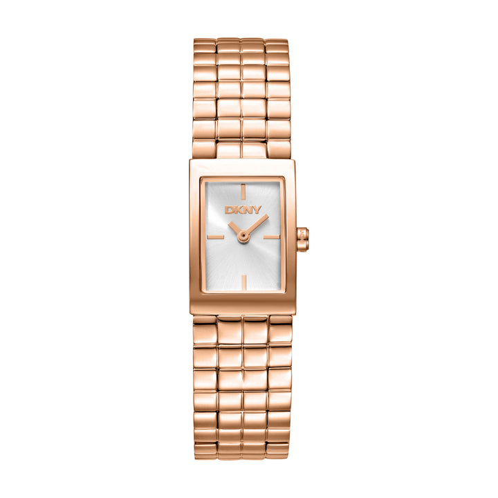 Quartz Silver Rectangular Dial Women's Watch - DK1L172M0045