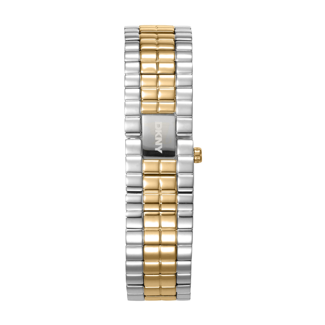 Quartz Gold Rectangular Dial Women's Watch - DK1L172M0055