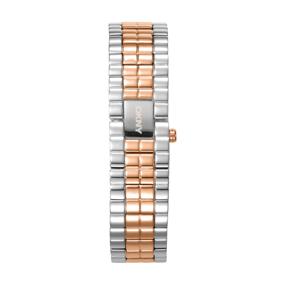 Quartz Silver Rectangular Dial Women's Watch - DK1L172M0075